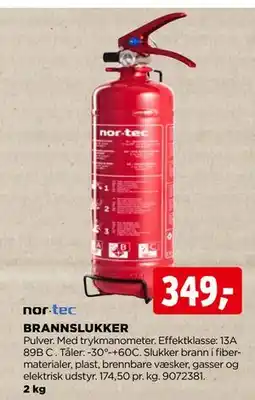 jem & fix BRANNSLUKKER, NOK 349 tilbud