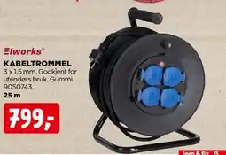 jem & fix KABELTROMMEL, NOK 799 tilbud