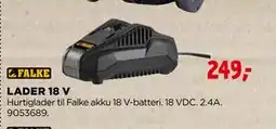 jem & fix LADER 18 V, NOK 249 tilbud