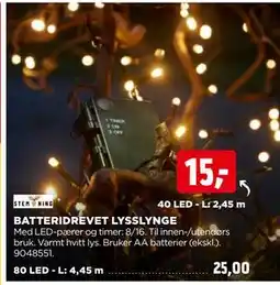 jem & fix BATTERIDREVET LYSSLYNGE tilbud