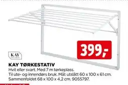 jem & fix KAY TØRKESTATIV, NOK 399 tilbud