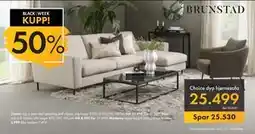 Fagmøbler Choice dyp 3 seter, NOK 25499 tilbud