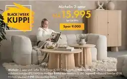 Fagmøbler Michelin 3-seter, NOK 15995 tilbud