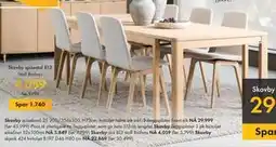 Fagmøbler Skovby spisestol 813, NOK 4059 tilbud