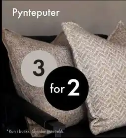 Fagmøbler Pynteputer tilbud