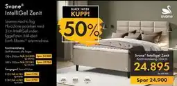 Fagmøbler Svane Intelligel Zenit Kontinentalseng 150cm tilbud