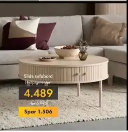Fagmøbler Slide sofabord, NOK 4489 tilbud