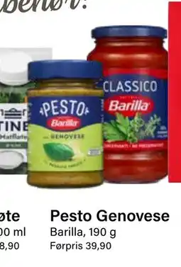 Nærbutikken Pesto Genovese tilbud