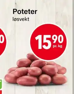 Nærbutikken Poteter, NOK 15.9 tilbud