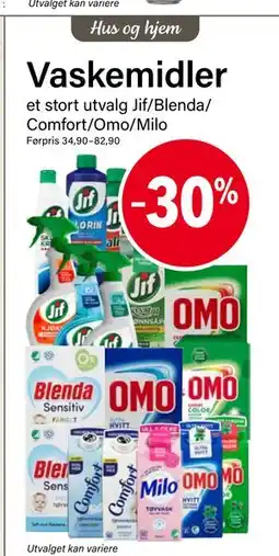 Nærbutikken Vaskemidler tilbud