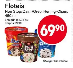 Nærbutikken Fløteis, NOK 69.9 tilbud