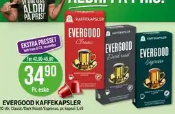 Kiwi EVERGOOD KAFFEKAPSLER, NOK 34.9 tilbud