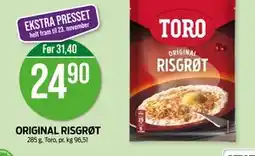Kiwi ORIGINAL RISGRØT, NOK 24.9 tilbud
