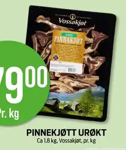 Kiwi PINNEKJØTT URØKT, NOK 379 tilbud