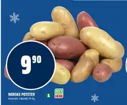 Coop Obs NORSKE POTETER, NOK 9.9 tilbud
