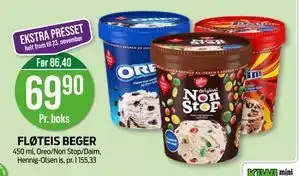 Kiwi FLØTEIS BEGER, NOK 69.9 tilbud