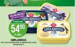 Kiwi SØRLANDSIS, NOK 54.9 tilbud