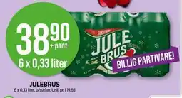 Kiwi JULEBRUS, NOK 38.9 tilbud