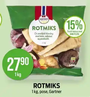 Kiwi ROTMIKS, NOK 27.9 tilbud