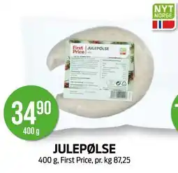 Kiwi JULEPØLSE, NOK 34.9 tilbud