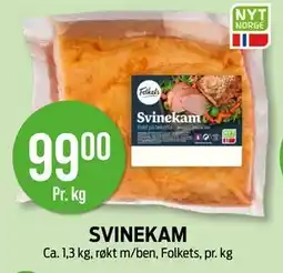 Kiwi SVINEKAM, NOK 99 tilbud