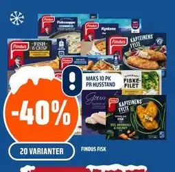 Coop Obs FINDUS FISK tilbud