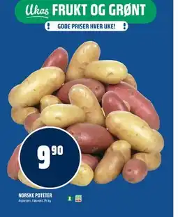 Coop Obs NORSKE POTETER, NOK 9.9 tilbud