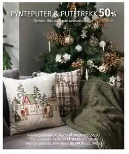 Nille Valeria putetrekk, 45×45cm, NOK 149.95 tilbud