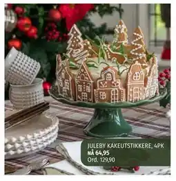 Nille JULEBY KAKEUTSTIKKERE, NOK 64.95 tilbud