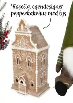 Nille Pepperkaketownhouse m/lys, NOK 399.95 tilbud