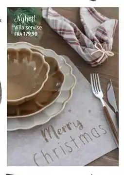 Nille Villa servise tilbud
