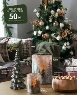 Nille ALLE LYKTER & LYSHOLDERE tilbud