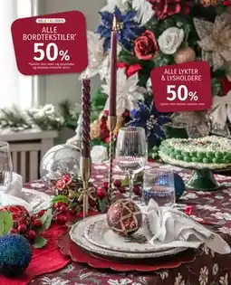 Nille ALLE LYKTER & LYSHOLDERE tilbud