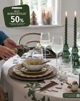 Nille ALLE BORDTEKSTILER tilbud