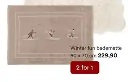 Kid Interiør Winter fun badematte 50 x 70 cm, NOK 229.9 tilbud