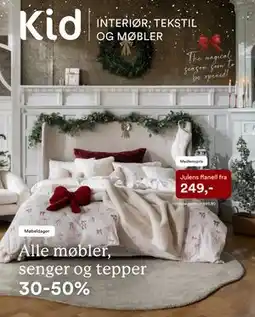 Kid Interiør Julens flanell, Medlemspris tilbud