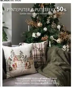 Nille Sogndal ullpledd, 140×200cm, NOK 499.95 tilbud