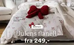 Kid Interiør Girly bow flanell sengesett, NOK 499.9, Medlemspris tilbud