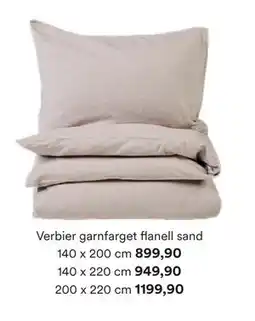 Kid Interiør Verbier garnfarget flanell sand tilbud