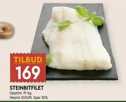 Coop Mega STEINBITFILET, NOK 169 tilbud