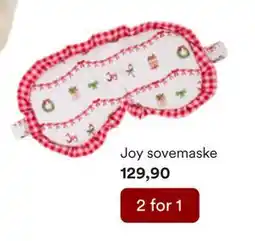 Kid Interiør Joy sovemaske, NOK 129.9 tilbud