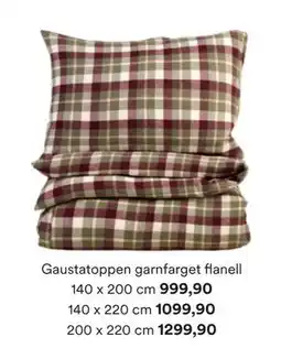 Kid Interiør Gaustatoppen garnfarget flanell tilbud