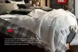 Kid Interiør Valmont garnfarget flanell sengesett 140 x 200 cm, NOK 999.9 tilbud