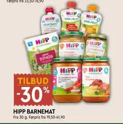 Coop Mega HIPP BARNEMAT tilbud