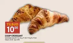 Coop Mega COOP CROISSANT, NOK 10 tilbud