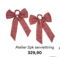 Kid Interiør Atelier 2pk serviettring, NOK 329.9 tilbud
