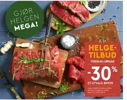 Coop Mega ET UTVALG BIFFER tilbud