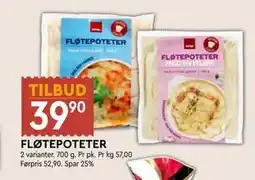 Coop Mega FLØTEPOTETER, NOK 39.9 tilbud