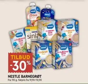Coop Mega NESTLE BARNEGRØT tilbud