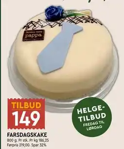 Coop Mega FARSDAGSKAKE, NOK 149 tilbud